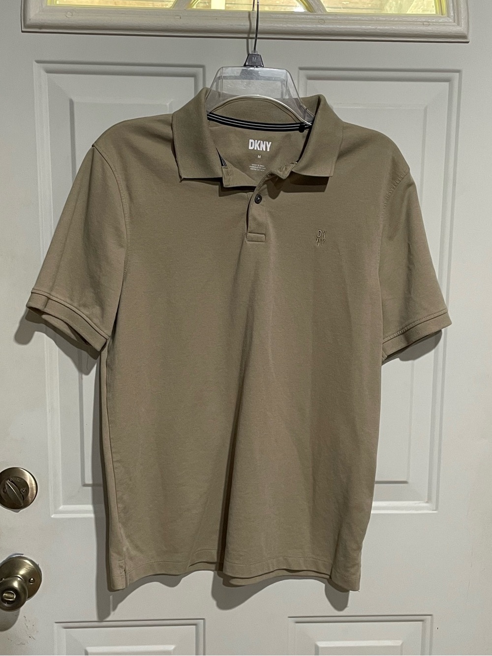 DKNY Men’s Beige Polo Shirt